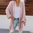 thumbnail image 2 of Lightweight Sweaters For Women Long Sleeve Oversized Open Front Solid Color Knit Cardigan Loose Sweater Tops, 2 of 6