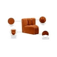 thumbnail image 2 of Meridian Furniture Arc Cognac Velvet Curved Corner, 2 of 9