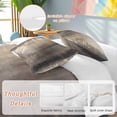 thumbnail image 3 of Brown Ombre Bedding 3 Piece Duvet Cover Set California King, Oil Painting Art Abstract Modern Soft Microfiber Comforter Cover with Zipper Closure & Pillowcases, Wrinkle & FadeResistant Quilt Cover, 3 of 9
