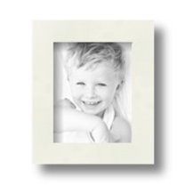ArtToFrames 4" x 5" White Picture Frame, 4x5 inch White Wood Poster Frame (WOM-5138)