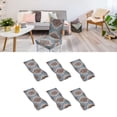 thumbnail image 4 of Funda De Asiento Extraíble, Fundas Para Sillas A Prueba De Polvo Decoración De Alta Elasticidad Resistente A Las Arrugas Multifuncional Para Comedor Para Oficina ANGGREK tipo 4, 4 of 8