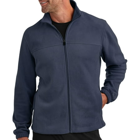 Starter - Men's Winter Full Zip Fleece Jacket - Walmart.com