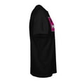 thumbnail image 4 of STLHD Men's Neon Pink Black T-Shirt, 4 of 4
