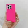 thumbnail image 3 of Neon Yellow Phone Case for iPhone 15 (6.1in),Trendy Stylish Chic Glossy One Piece Design Slim  Strong Protective Cover(iPhone15 6.1",Neon Pink), 3 of 9