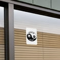 thumbnail image 3 of Rescue Adopt Yin Yang Paw Prints Dogs Cats Home Business Office Sign - Window Sticker - 6" x 9" (15.2cm x 22.9cm), 3 of 3