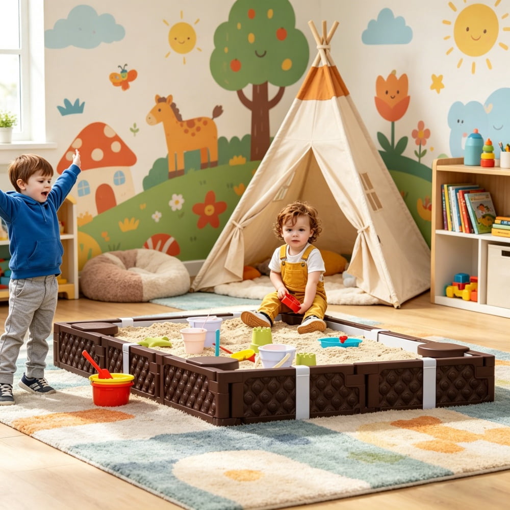Wooden Sandbox