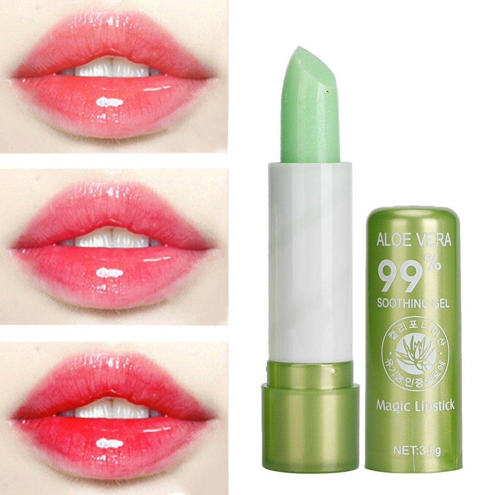 OTVIAP Lip Balm, Color Changing Lip Balm,Aloe Vera Moisturizing Color