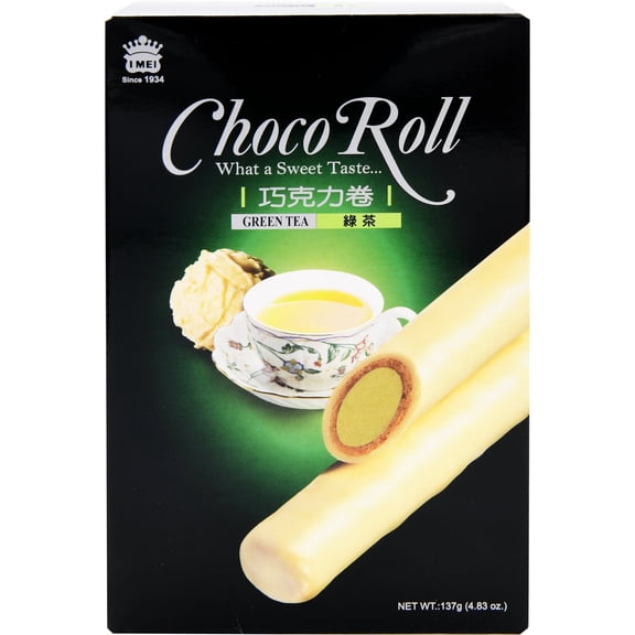 I MEI CHOCO ROLL GREENTEA