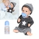 thumbnail image 4 of Muñeca Reborn Muñeca Recién Nacida De 12 Pulgadas Extremidades Flexibles Muñeca Realista De Silicona Suave Juguete con Botella De Leche ANGGREK Otros, 4 of 8
