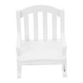 thumbnail image 5 of Wooden Miniature Chair European Rocking Chair Model Mini House Accessory, 5 of 5