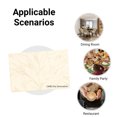 thumbnail image 5 of Joocar Leaf Pattern Beige Placemats Set Of 4 For Home Kitchen Table Decor 12x18 inch, 5 of 5