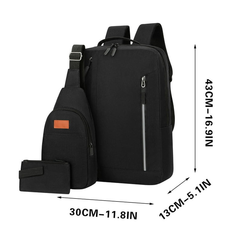 Matoen Travel Laptop Backpack 3Pcs Set, Business Anti Theft Slim Durable Laptops Backpack, College School Computer Bag for Men & Women Fits 17 Inch Notebook - Walmart.com Matoen Travel Laptop Backpack 3Pcs Set, Business Anti Theft Slim Durable Laptops Backpack, College School Computer Bag for Men & Women Fits 17 Inch Notebook - Walmart.com