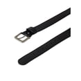 thumbnail image 2 of Wrangler Men's Black Strap Belt with Polished Nickel Hardware, 2 of 3