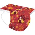 thumbnail image 4 of HUGFEGWE 50Pcs Fall Disposable Adults Face Masks,3 Ply Protective Disposable Face Masks with Maple Leaf Thanksgiving Designs (Fall/Thanksgiving C) CJB91-40805, 4 of 7