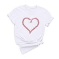 thumbnail image 4 of Tunique d'Été Tops pour Femmes 2023 Col Rond Baseball Imprimé Blouses Tendance Décontracté Confortable Manches Courtes Shirts, 4 of 5