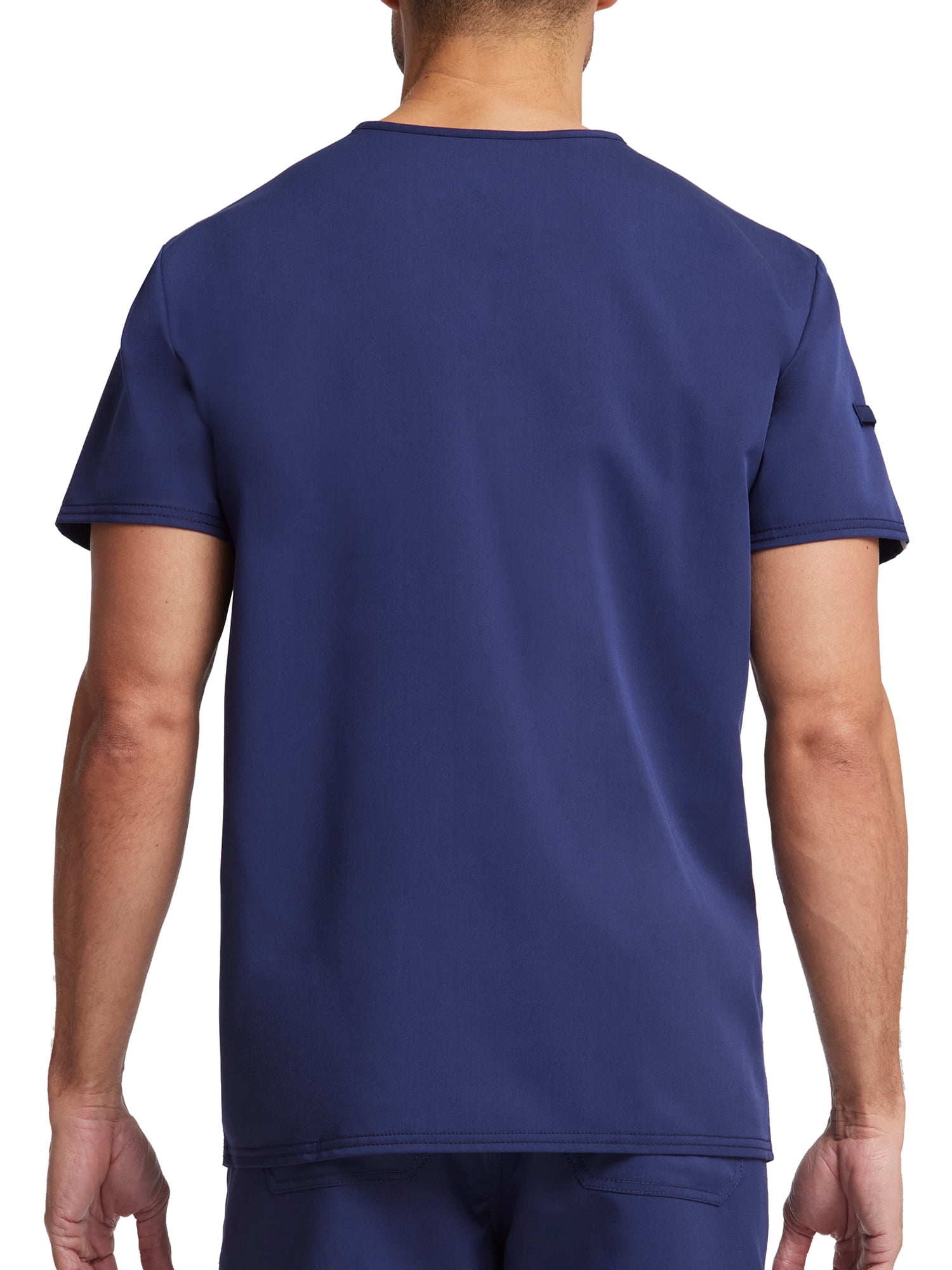 Scrubstar Men's Ultimate Stretch Antimicrobial Fabric Technology V-Neck Tuck In Scrub Top WD854A