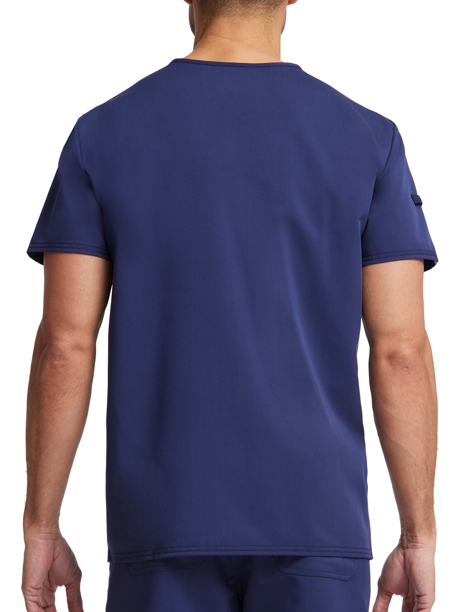 Scrubstar Men's Ultimate Stretch Antimicrobial Fabric Technology V-Neck ...
