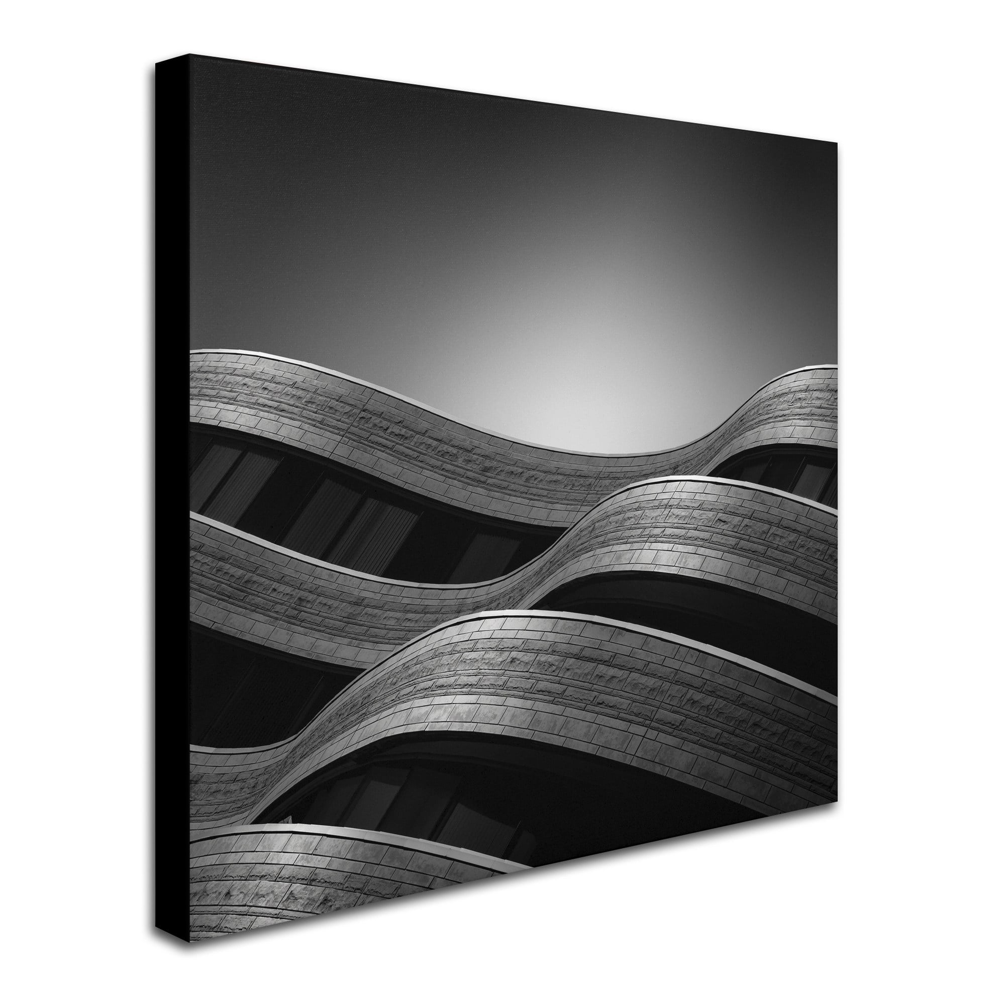 Trademark Fine Art Dave MacVicar 'The Urban Sea' 24 x 24 (ALI0868-C2424GG)