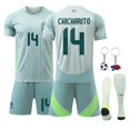 thumbnail image 1 of Chicharito 14 Mexique Maillot de Soccer Extérieur, 1 of 3