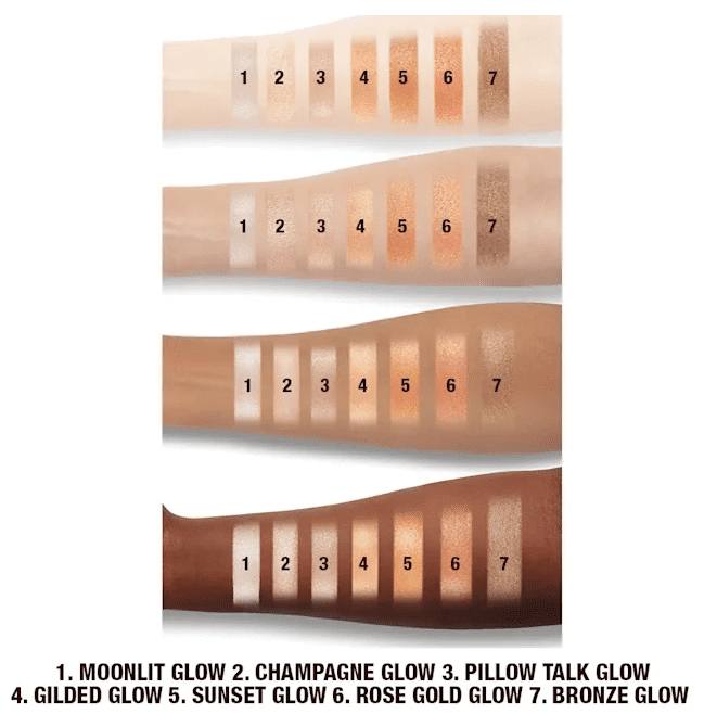 Charlotte Tilbury Hollywood Glow Glide Face Architect Highlighter - Gilded Glow 7g