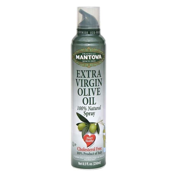 Pack of 6, Mantova Extra Virgin Olive Oil Spray, 8.5 oz