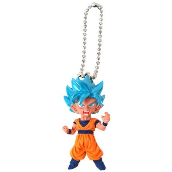 Dragon Ball UDM Burst 29 Super Saiyan God Super Saiyan Goku Keychain Clip-On (No Packaging)