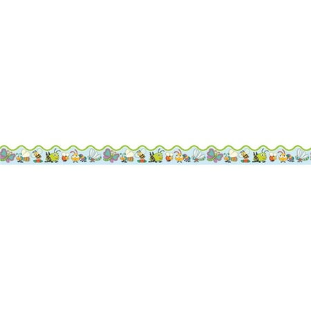 Jelly Bugs Border - Buggy For Bugs Border Scalloped