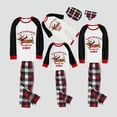 thumbnail image 1 of Pijamas familiares a juego de Navidad, conjunto de pijamas de Dachshund a través de la Blancanieves, 1 of 3