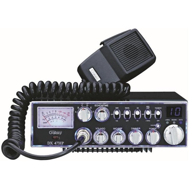 Galaxy DX47HP Radio 100 W 10 m avec Écran 7 Couleurs