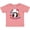 Mauve, variant on Inktastic Too Cute Baby Panda with Flowers Girls Baby T-Shirt