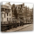 thumbnail image 1 of Jeff Maihara 36x36 Gallery Wrapped Canvas Wall Art Titled - Autumn in Amsterdam I, 1 of 4