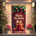 thumbnail image 5 of Festive Design Merry Christmas Banner Elegant Decoration Holiday Atmosphere Gift Elements Vibrant Colors for Christmas Party Holiday Event Winter Celebration, 5 of 9