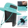 thumbnail image 5 of Bassdash UPF 50+ Sun Fishing Hat Water Resistant with Detachable Neck Flap, 5 of 8