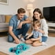 thumbnail image 4 of Coche de juguete inercial de dinosaurio | Rotación de 360 grados y mandíbula móvil | Vehículo de empuje y marcha con compartimento de almacenamiento para niños y niñas, 4 of 6