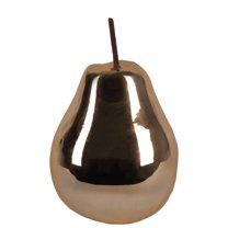 Heidi Polished Ceramic Pear Figurines