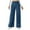 *Dark Blue, variant on VBVC No Boundarie Women's Straight Wide Leg Jeans With Pockets,Womens Oversized Fashion Elastic Waist Pants,Girl's Y2K Zipper Washed Jean,Light Blue,Size XS