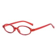 thumbnail image 4 of Gafas Blue Light FEISEDY Y2K Retro Ovaladas para Mujer B0258, 4 of 7