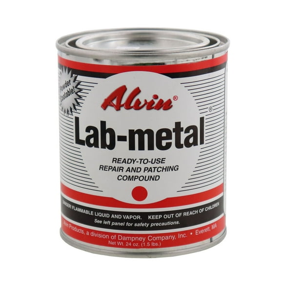 Alvin 24 oz Lab Metal Durable Economical Dent Filler & Patching Compound Epoxy