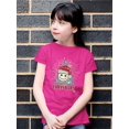 thumbnail image 2 of Cheerful Merry Christmas Graphic T-shirt, 2 of 4