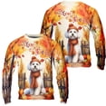 thumbnail image 3 of Happy Thanksgiving Bichon Frise Give Thanks Fall Beanie Scarf Welcome All Over Print 3D Sweatshirt Unisex Merch Bichons Dog Lovers Gifts Idea - 00020, 3 of 6