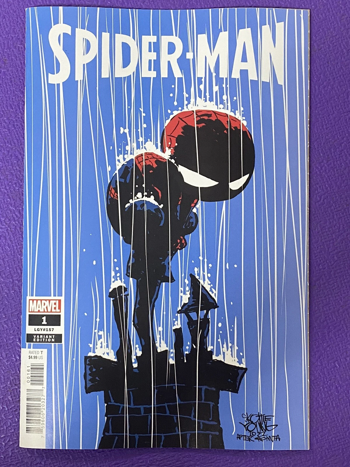 Spider-Man #1 - 2022 Marvel - Skottie Young Variant * NM