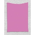thumbnail image 1 of Geometric Rhombus Tapestry, Abstract Funky Contemporary Motif in Colors, Wall Hanging for Bedroom Living Room Dorm Decor, 40W X 60L Inches, Violet Magenta and Hot Pink, by Ambesonne, 1 of 2