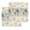 Brown Blue, variant on Vintage Beach Coastal Kitchen Dish Towels for Drying Dishes Set of 4, Nautical Shell Starfish Coral Summer Waffle Weave Microfiber Hand Tea Bathroom Towels Quick Dry & Absorbent Towel 12x12