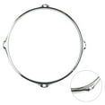 thumbnail image 2 of GLFILL Snare Drum Hoop Ring Rim Zinc Alloy For 8/10/12/14 Inch Snare Drum Percussion Instrument Parts Accessories Heavy Duty Rim Guard 8 inch, 2 of 9