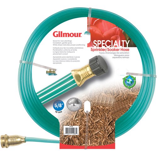 Gilmour 27141 25' Flat Three Tube Sprinkler/Soaker Hose