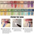 thumbnail image 4 of Shifting Watercolor Painting Set, Color Shifting Watercolor Paint, 20 Colors Glitter Metallic Watercolor Paints, Shimmer Portable Professional Water Color Paint for Artistro Adults(#B-1ml), 4 of 8