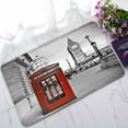 thumbnail image 1 of YUSDECOR London Big Ben Telephone Booth Home Decor Floor Mat Area Rug Doormat Size 18x30 Inches, 1 of 1