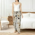thumbnail image 4 of Fotbe Dog Animal Pantalones de Pijama para Mujer, Pantalones de Dormir, Pantalones Pj con Cordón y Bolsillos-Medium, 4 of 6