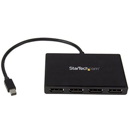 Startech Part - Startech MSTMDP124DP Mini DisplayPort to DisplayPort Multi Monitor Splitter 4 Port MST Hub