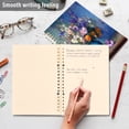 thumbnail image 5 of Wirebound Notebook Hardcover Spiral Notebooks Vintage Style Vase, 60 Pages, 80 GSM, 5.7 x 8.3in, 5 of 7